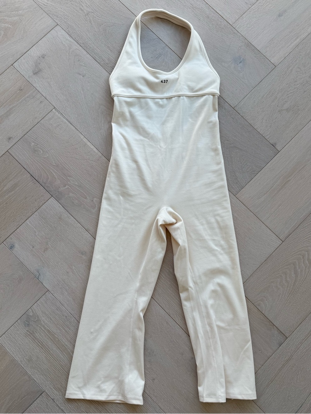 437 The Halter Onsie Cream - Picture 5 of 12